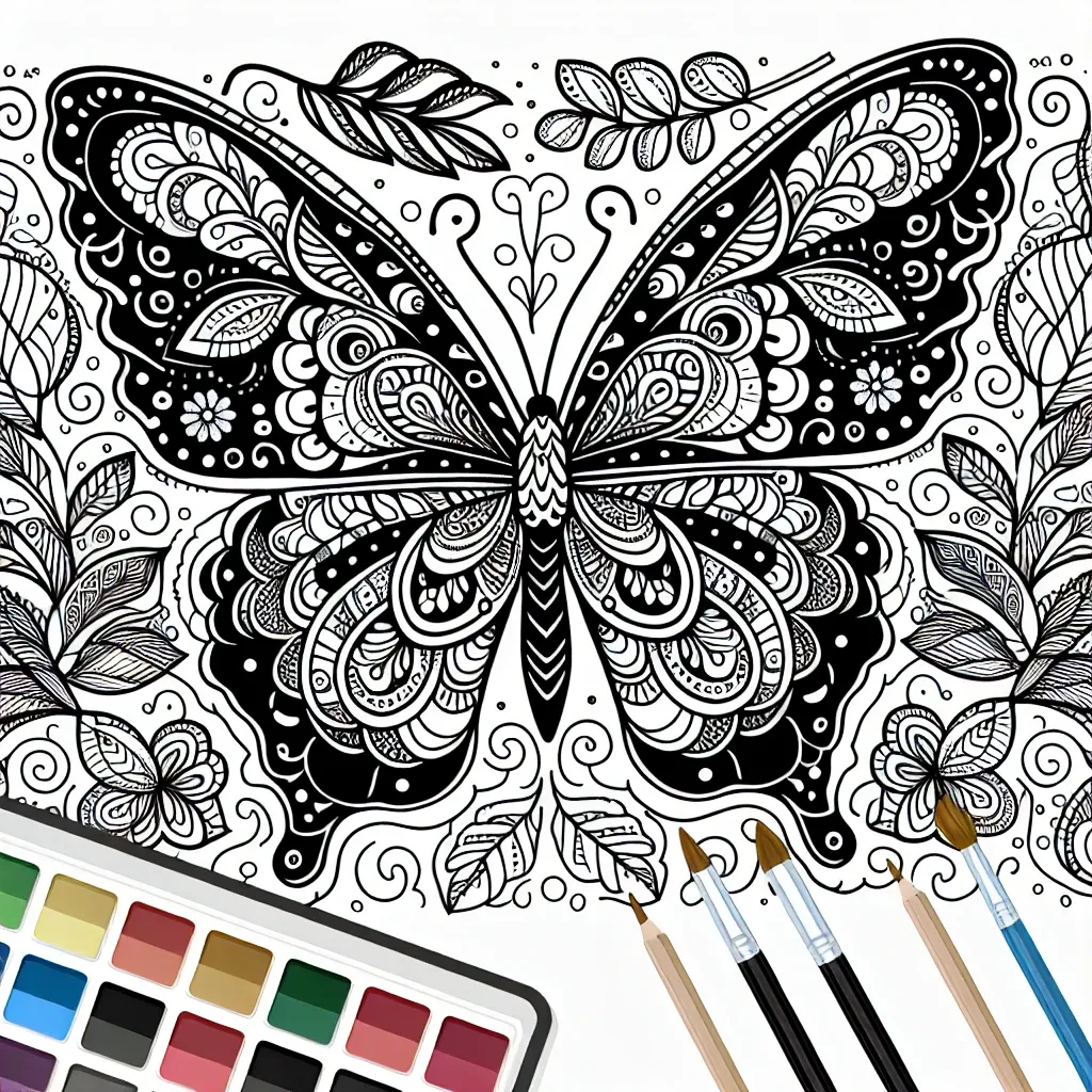 Unleash Your Creativity with Our Beautiful Butterfly Coloring Pages!