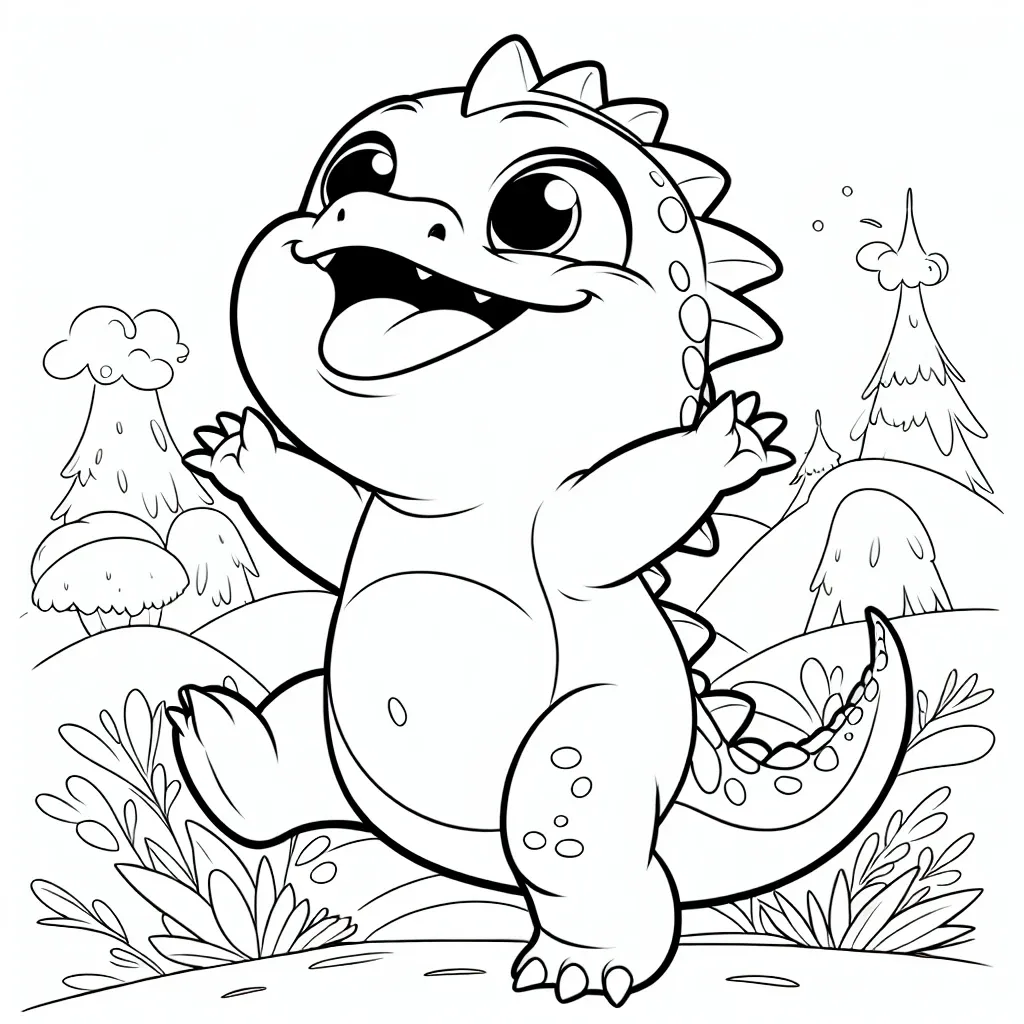 Get Creative with our Fun Yoshi Coloring Page for Kids!