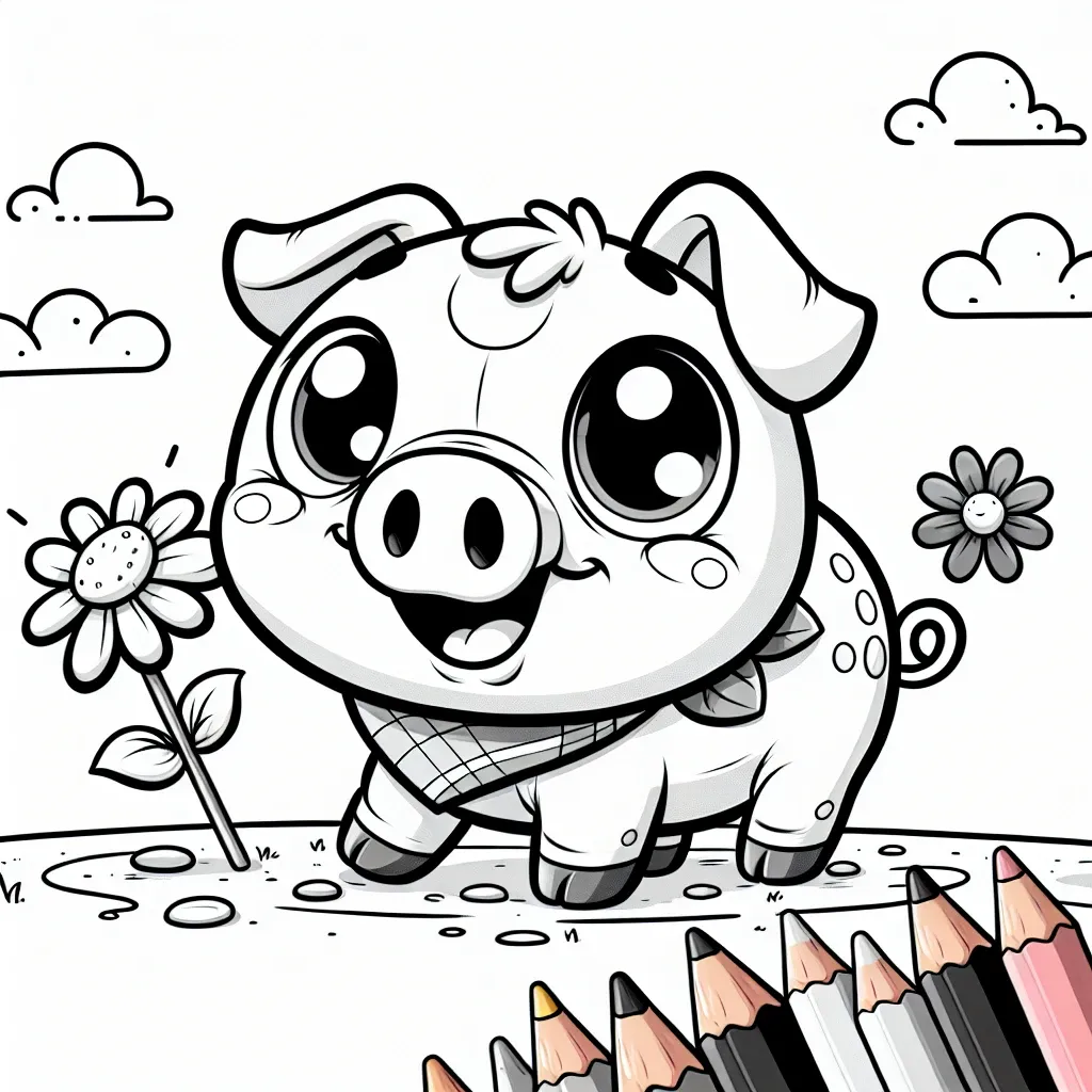 10 Adorable Peppa Pig Coloring Pages for Kids to Enjoy