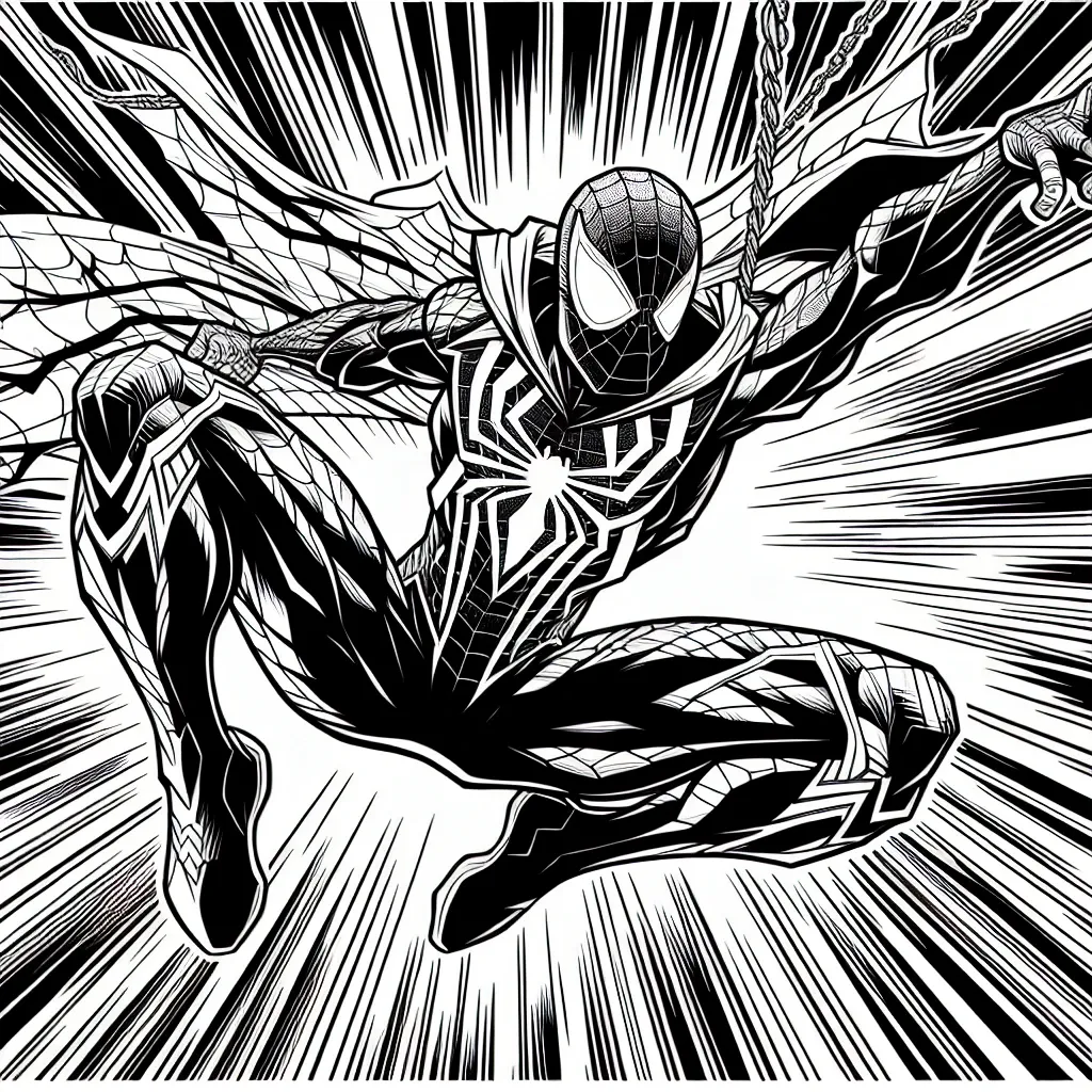 Unleash Your Inner Superhero with Our Spiderman Coloring Page Collection!