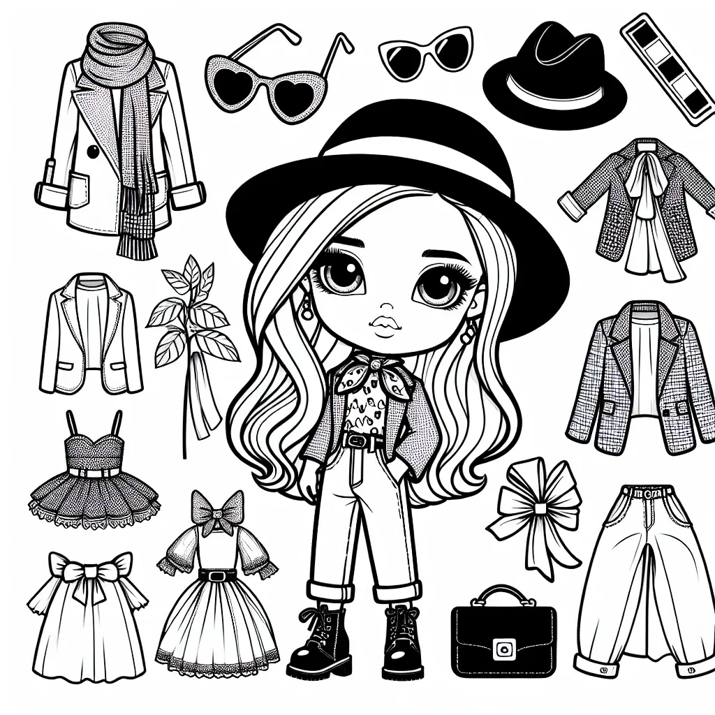 Unleash Your Creativity with Our Barbie Coloring Page Collection!