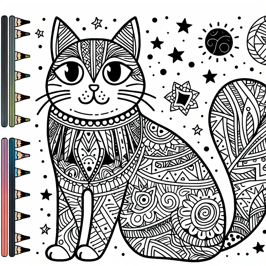 Unleash Your Creativity with Our Cat Coloring Pages!