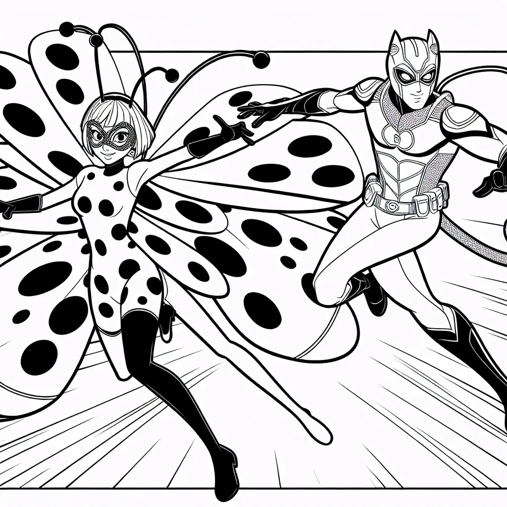 Get Creative with Our Miraculous Ladybug Coloring Page Collection!