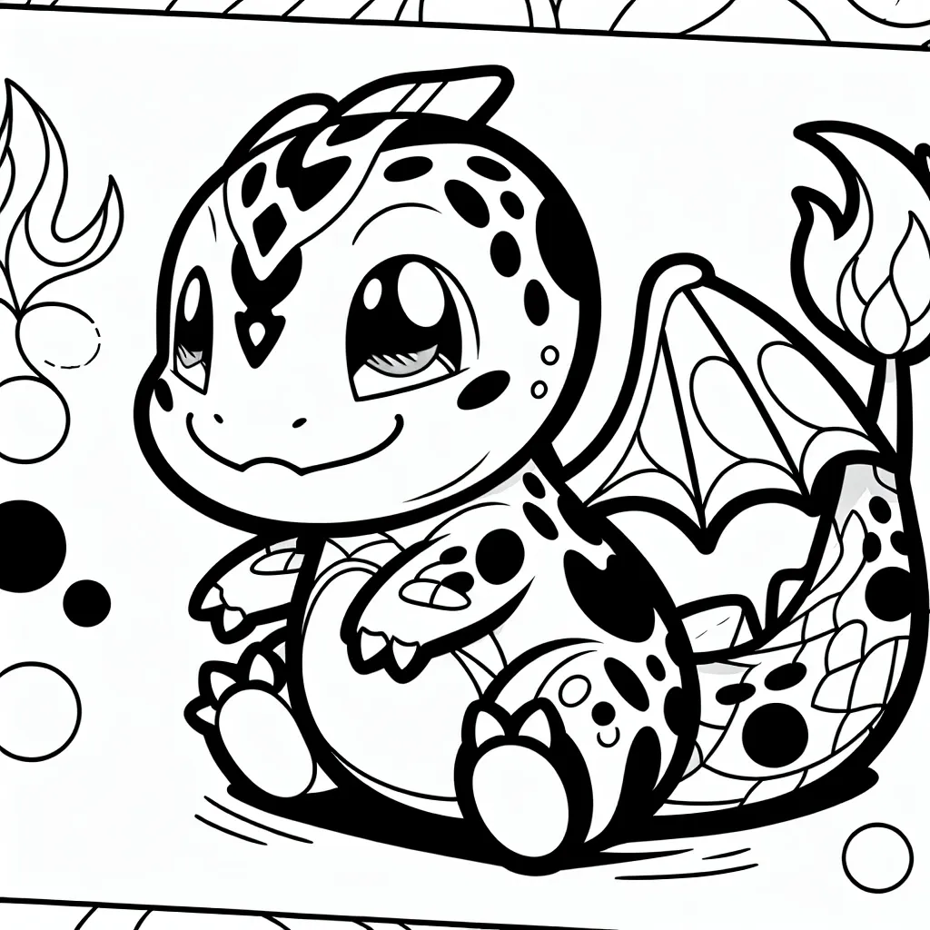 Unleash Your Creativity with Our Charmander Coloring Page Collection!