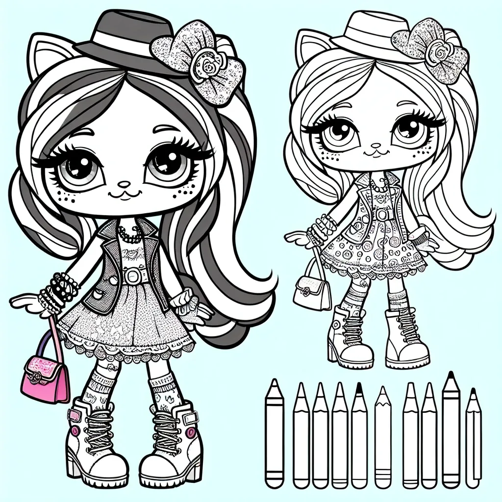 Unleash Your Creativity with the Best LOL Doll Coloring Pages on the Internet!