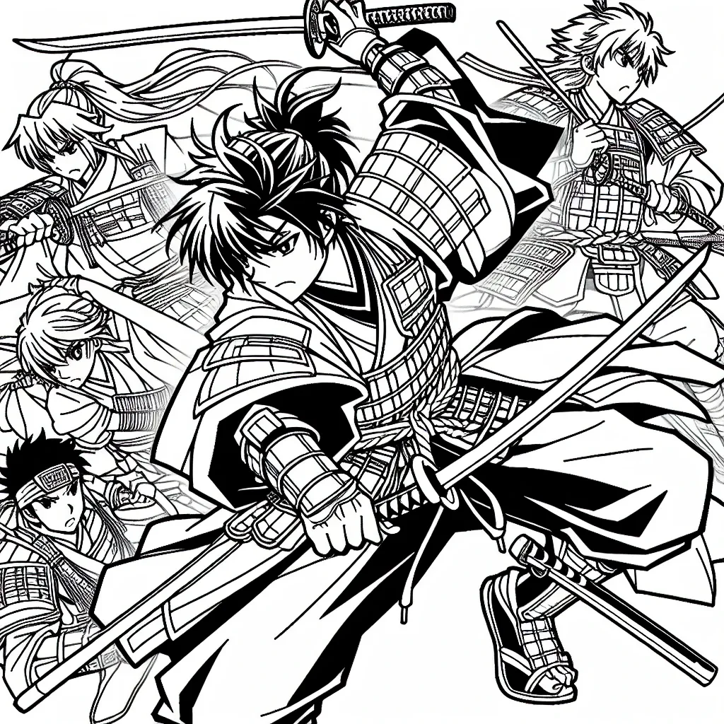 Unleash Your Creativity with our Demon Slayer Coloring Page Collection!