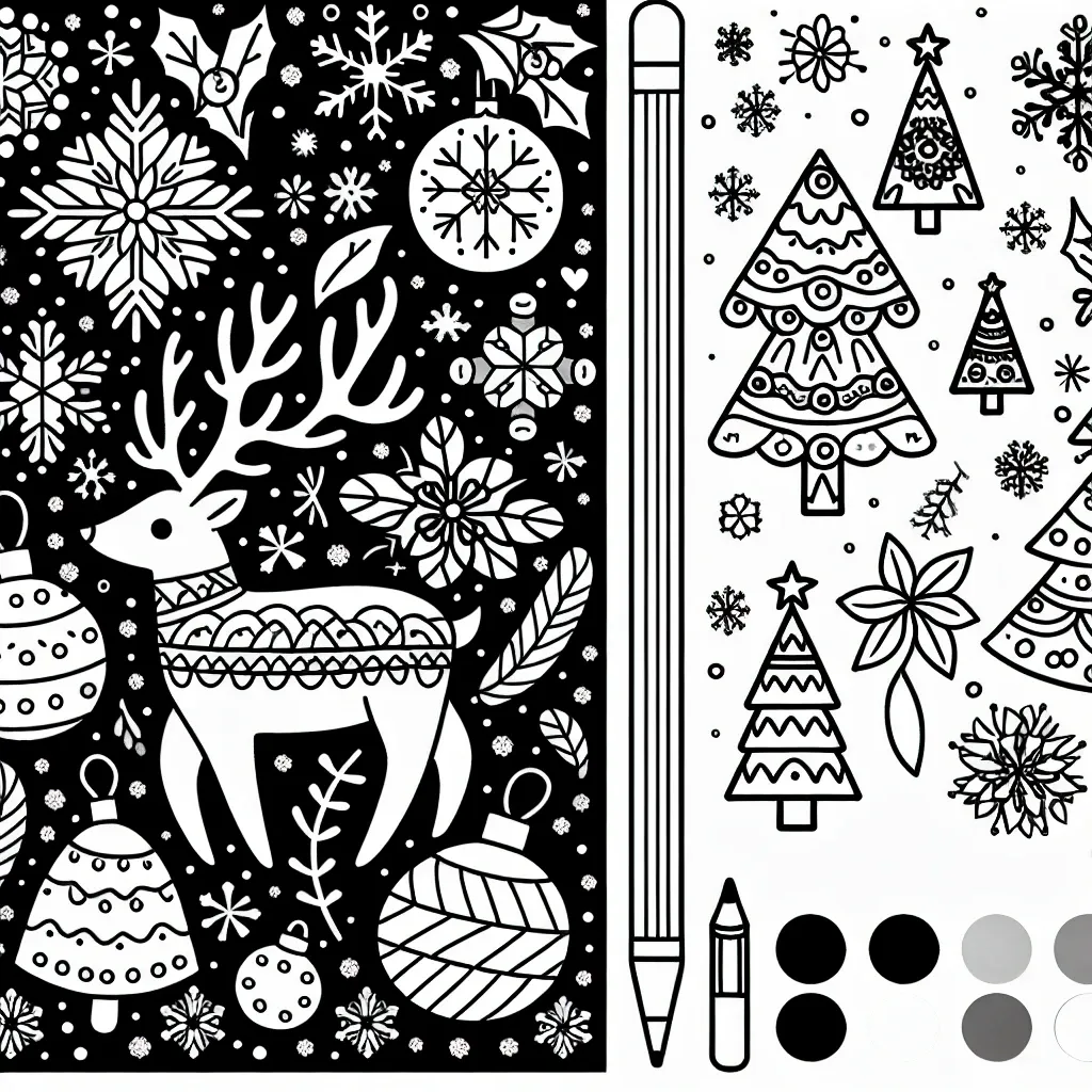 Get Festive with Our Free Christmas Ornament Coloring Pages!