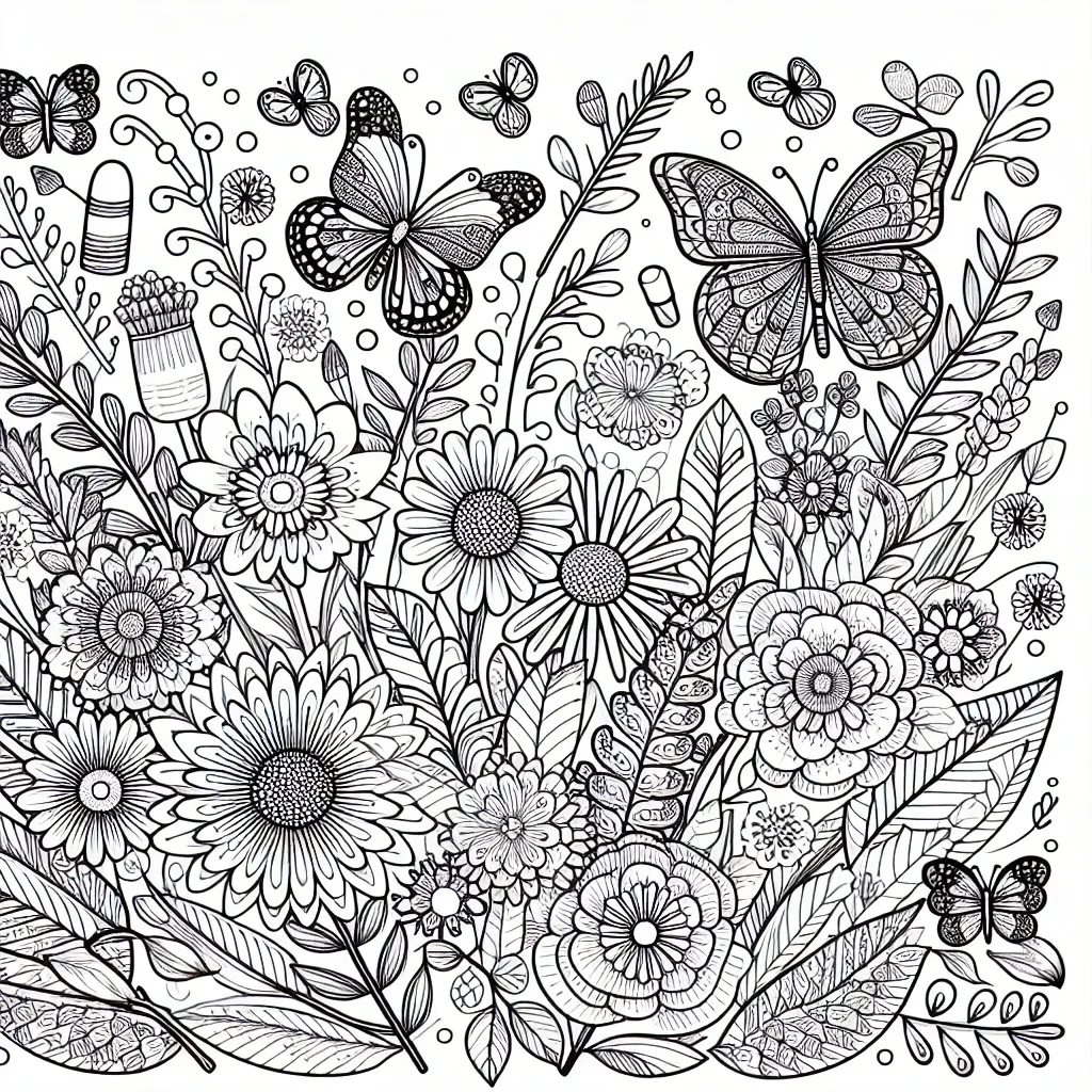 Get into the Spirit of the Season with our Spring Coloring Page Collection!