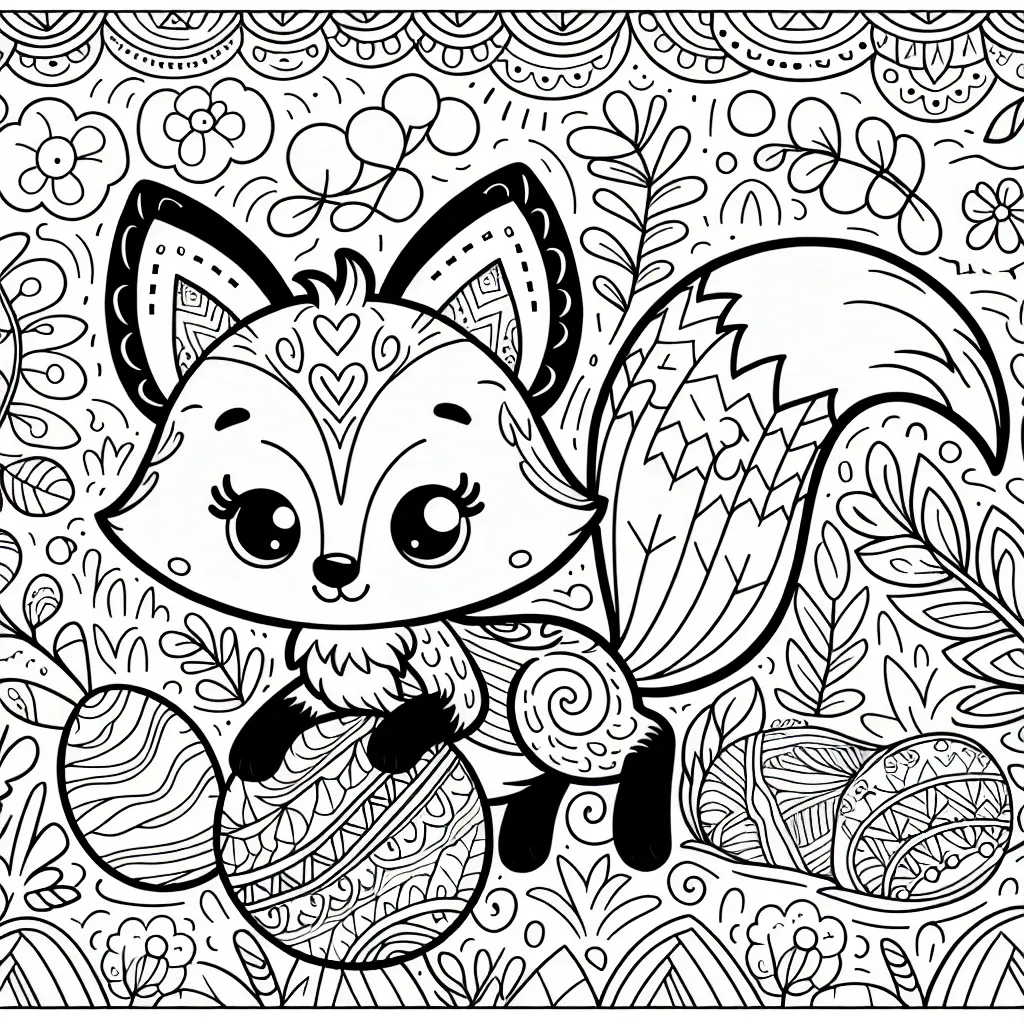 Unleash Your Creativity with a Fox Coloring Page!