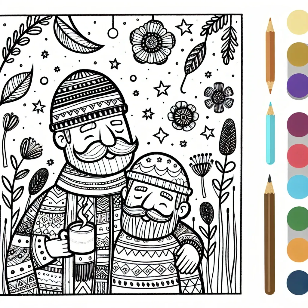 Get Creative with Our Father’s Day Coloring Page Collection!