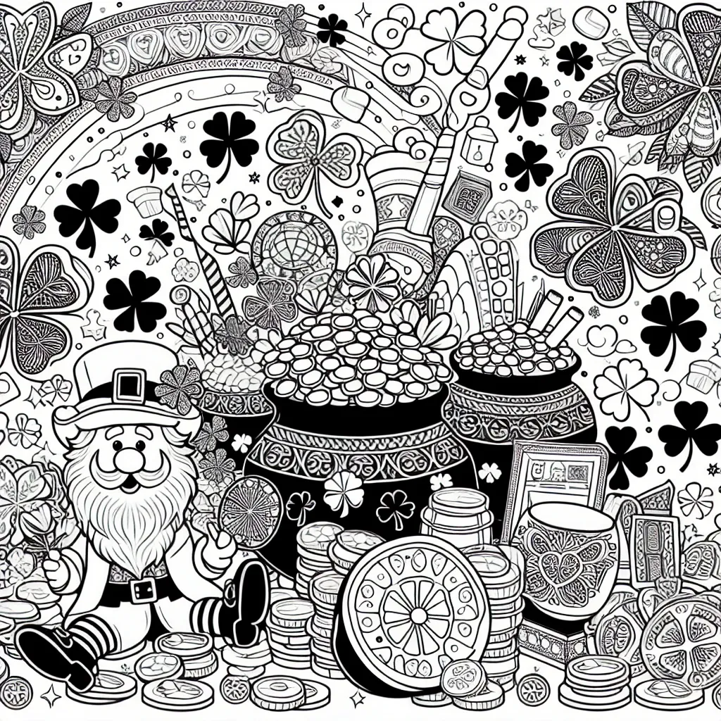 Get Festive with Our St. Patrick’s Day Coloring Page Collection!