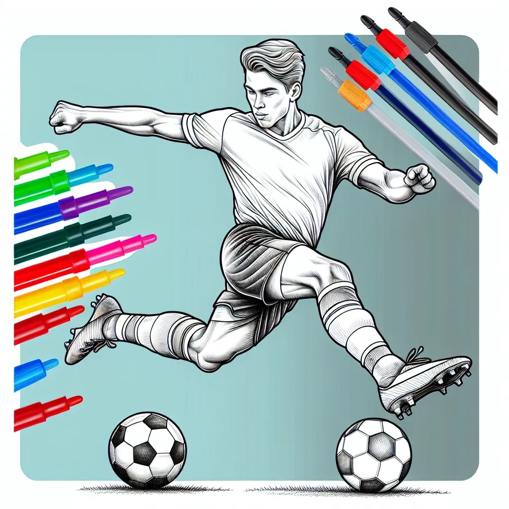 Free Printable Messi Coloring Page: Celebrate the Soccer Star with this Fun Activity!