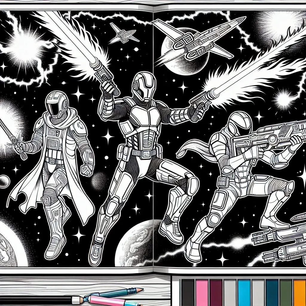 Unleash the Force with our Exciting Star Wars Coloring Pages!