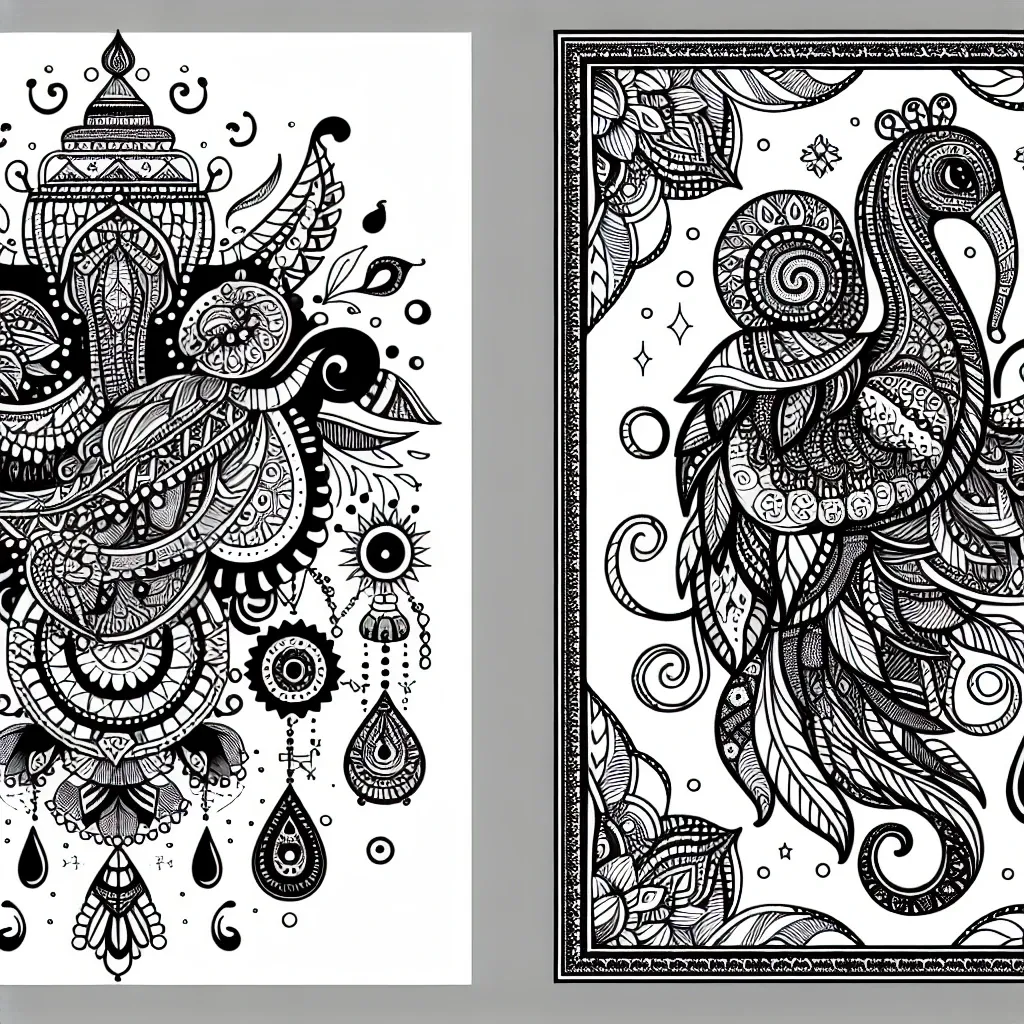 Unleash Your Creativity with Our Intricate Coloring Pages for Adults