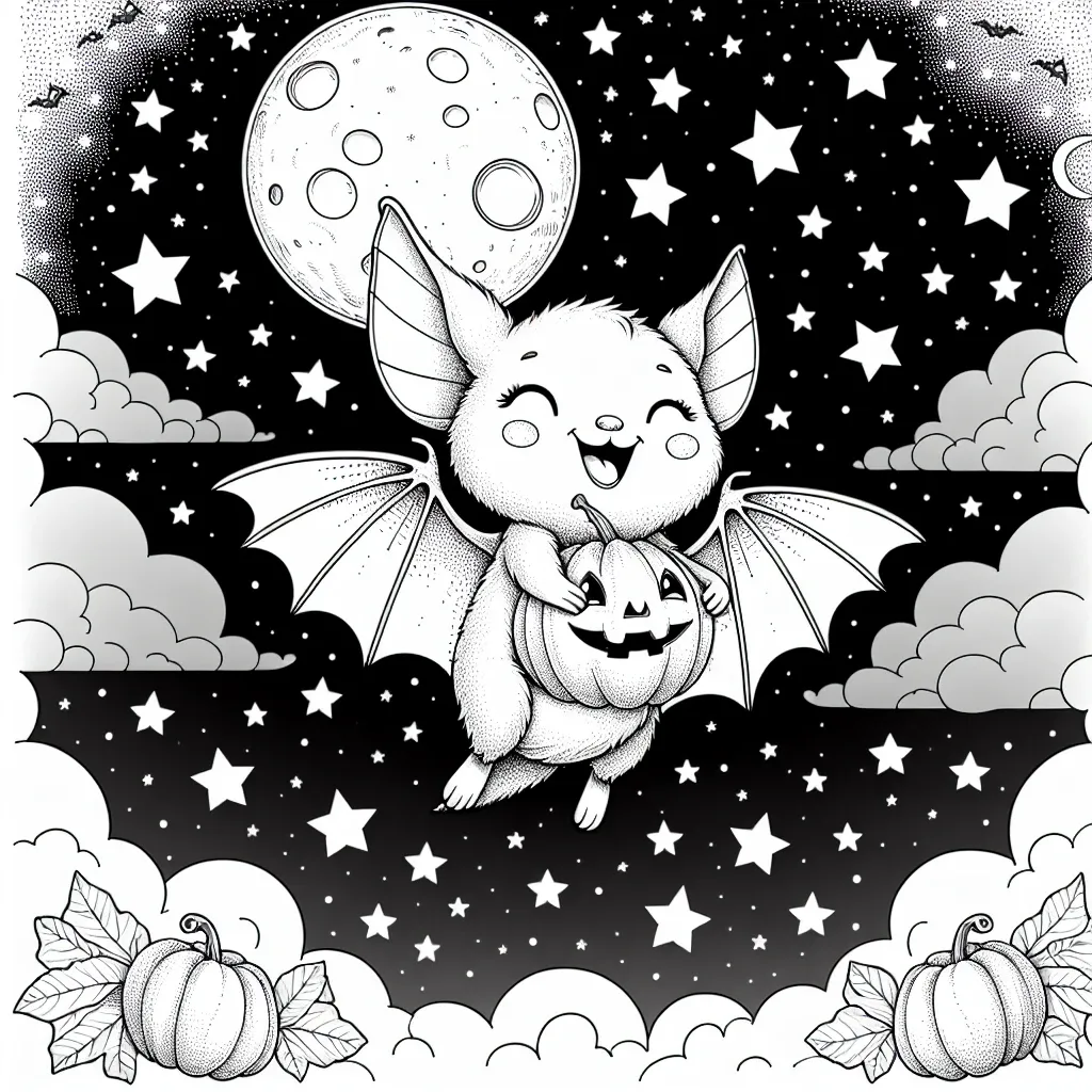 Get Creative with our Fun and Free Bat Coloring Page!