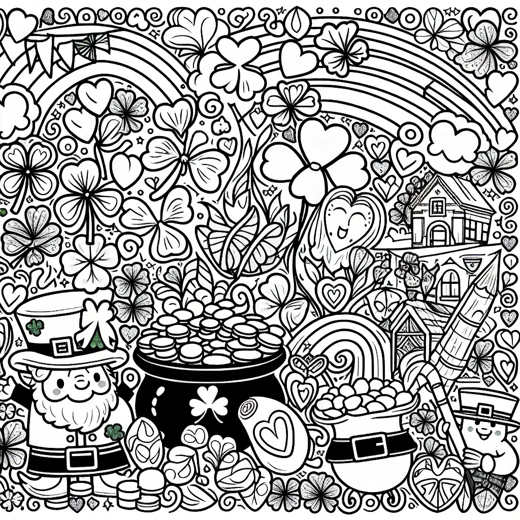 Celebrate St. Patrick’s Day with our Fun and Festive Coloring Pages for Kids!