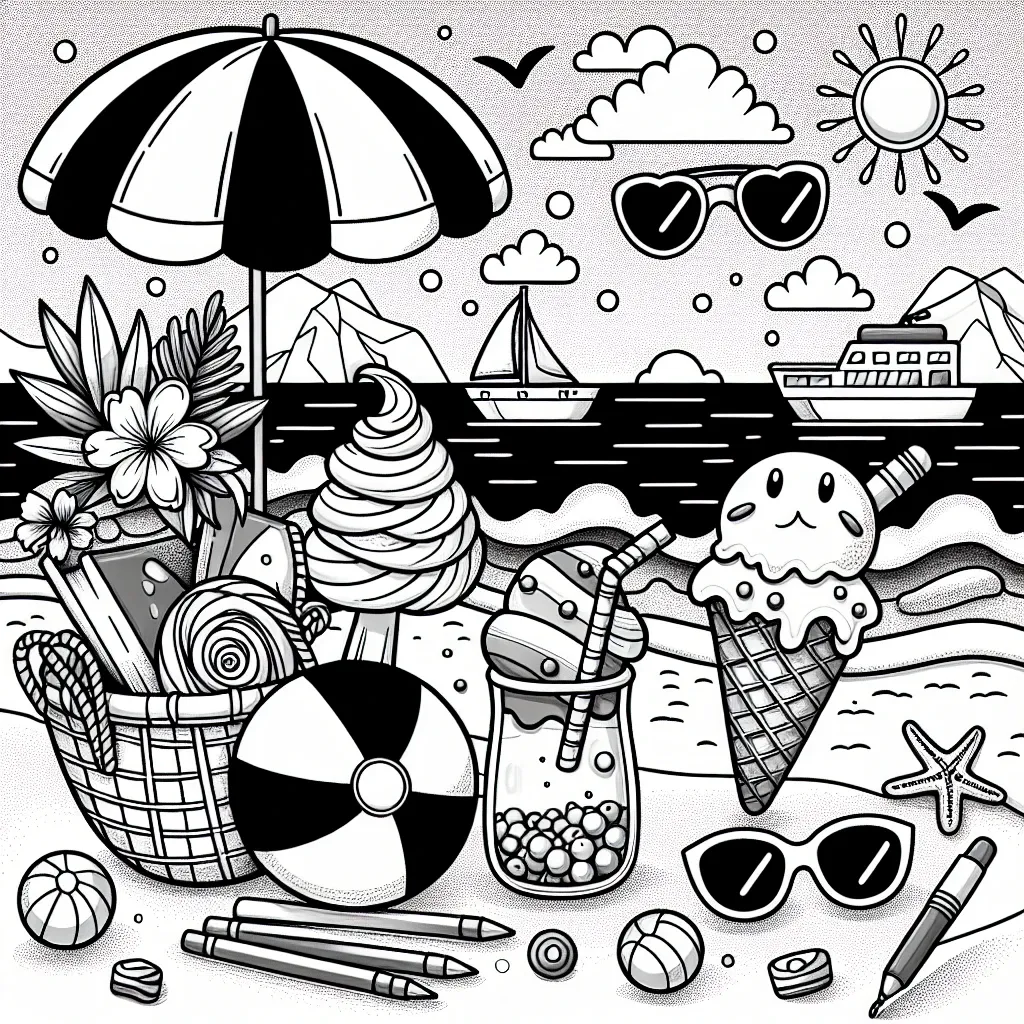 Get Ready for Summer Fun with Our Last Day of School Coloring Page!