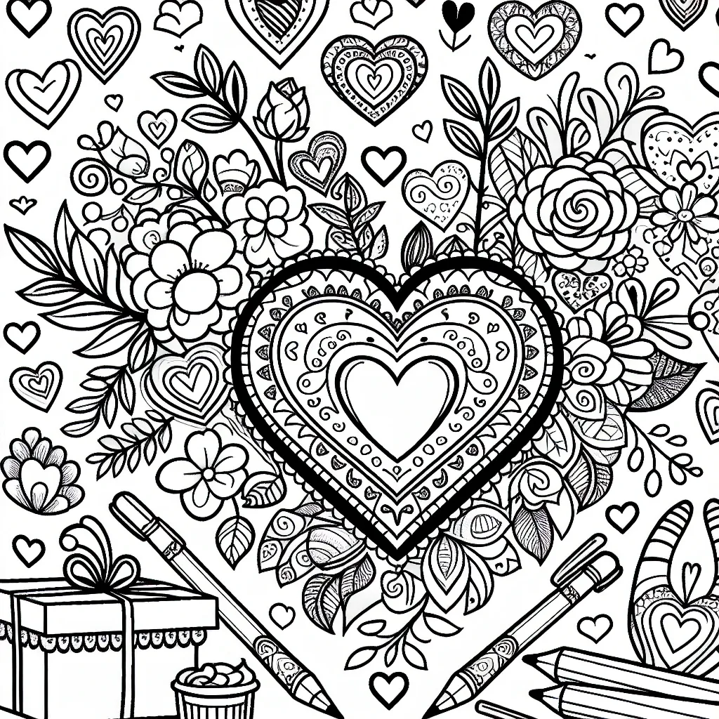 Get Creative with Our Valentine’s Day Coloring Pages for a Heartfelt Celebration!