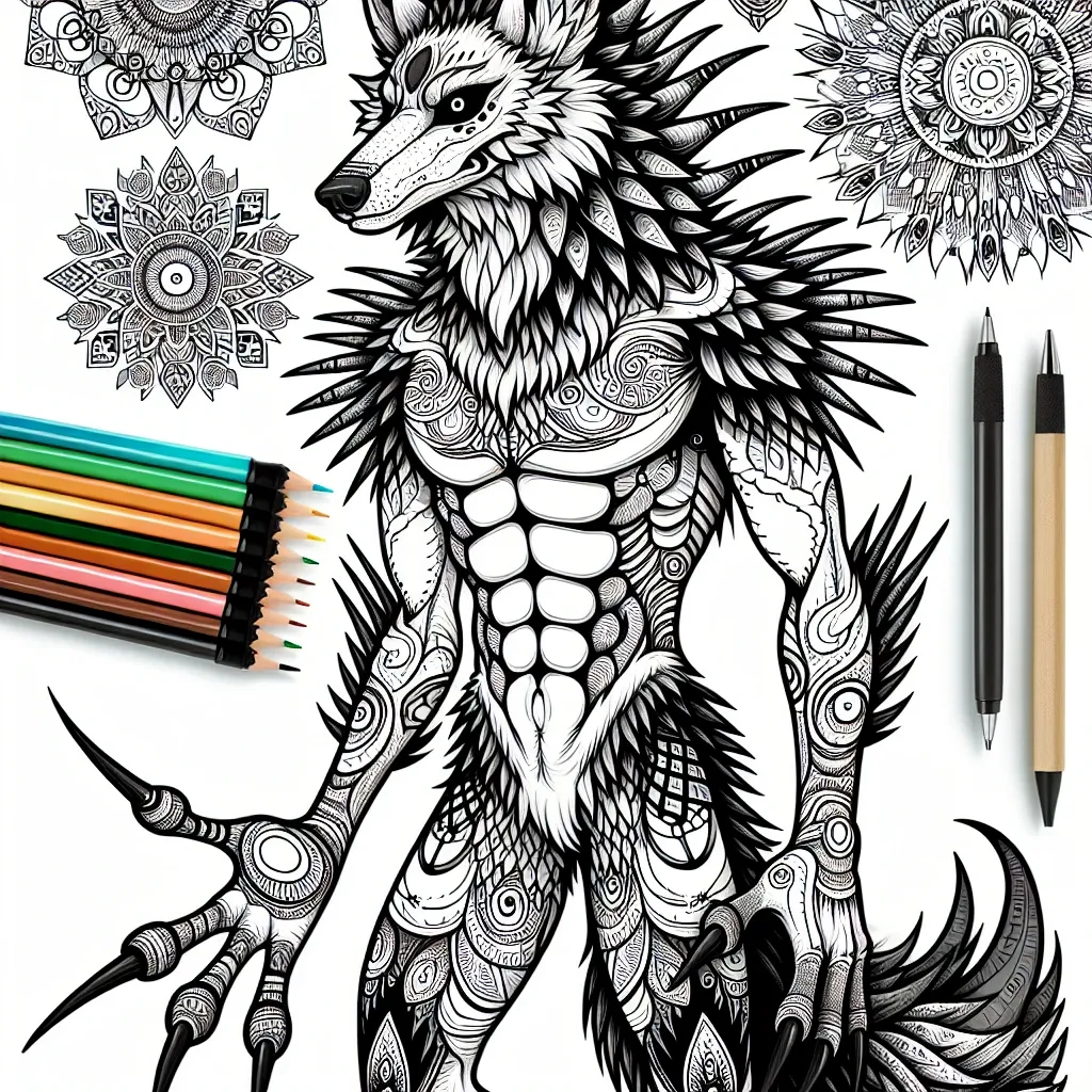 Unleash Your Creativity with a Lucario Coloring Page: Free Printable Designs for All Ages