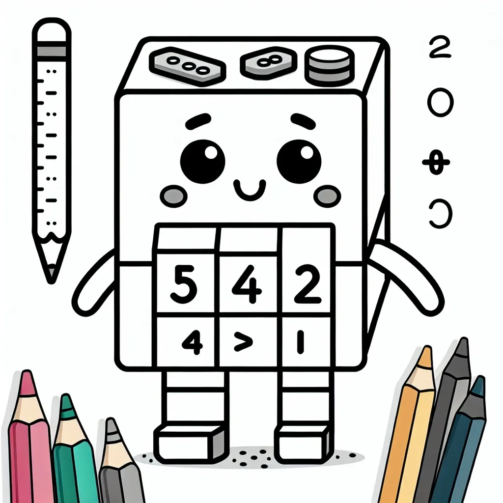 Get Creative with Numberblocks Coloring Pages: Fun and Educational Designs for Kids!