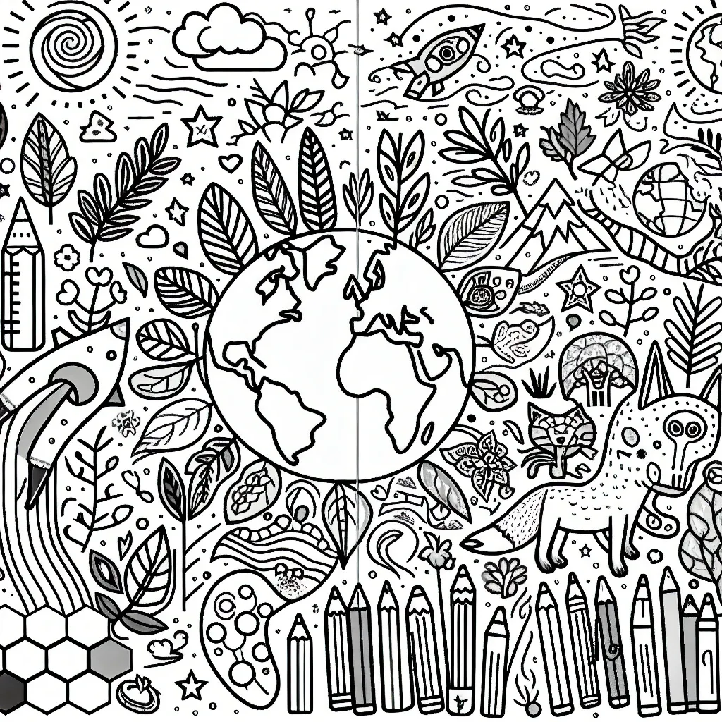 Celebrate Earth Day with Our Free Earth Day Coloring Pages!