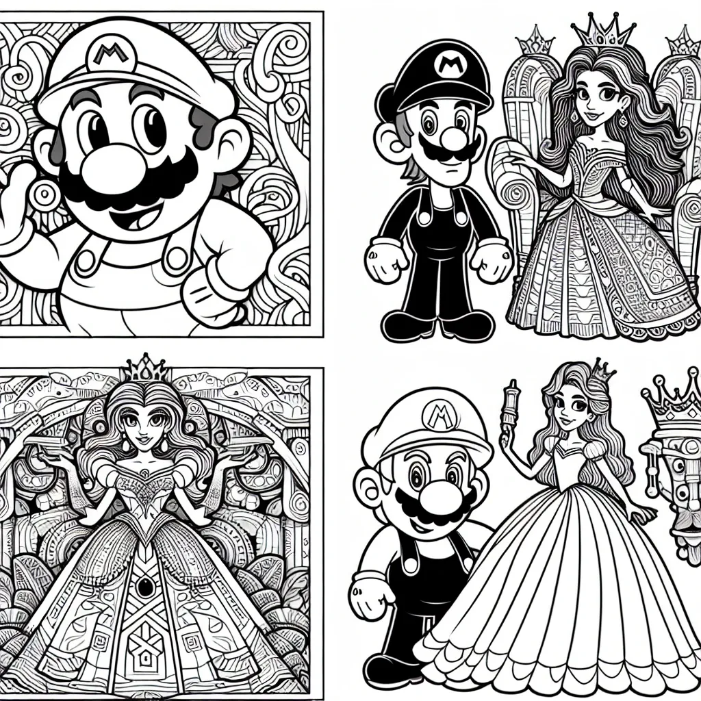 Get Creative with Our Mario Bros Coloring Page Collection!