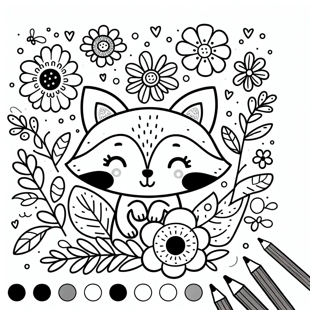 10 Free Printable Cute Coloring Pages to Brighten Your Day