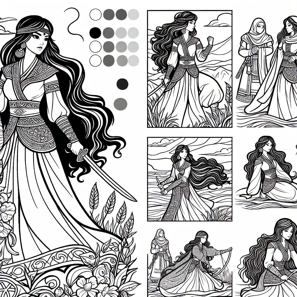 Unleash Your Creativity with Our Mulan Coloring Page Collection!