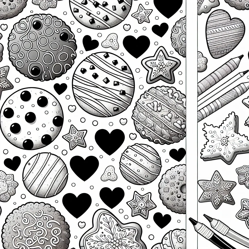 Get Creative with Our Cookie Coloring Page Collection – Fun and Delicious Designs for All Ages!