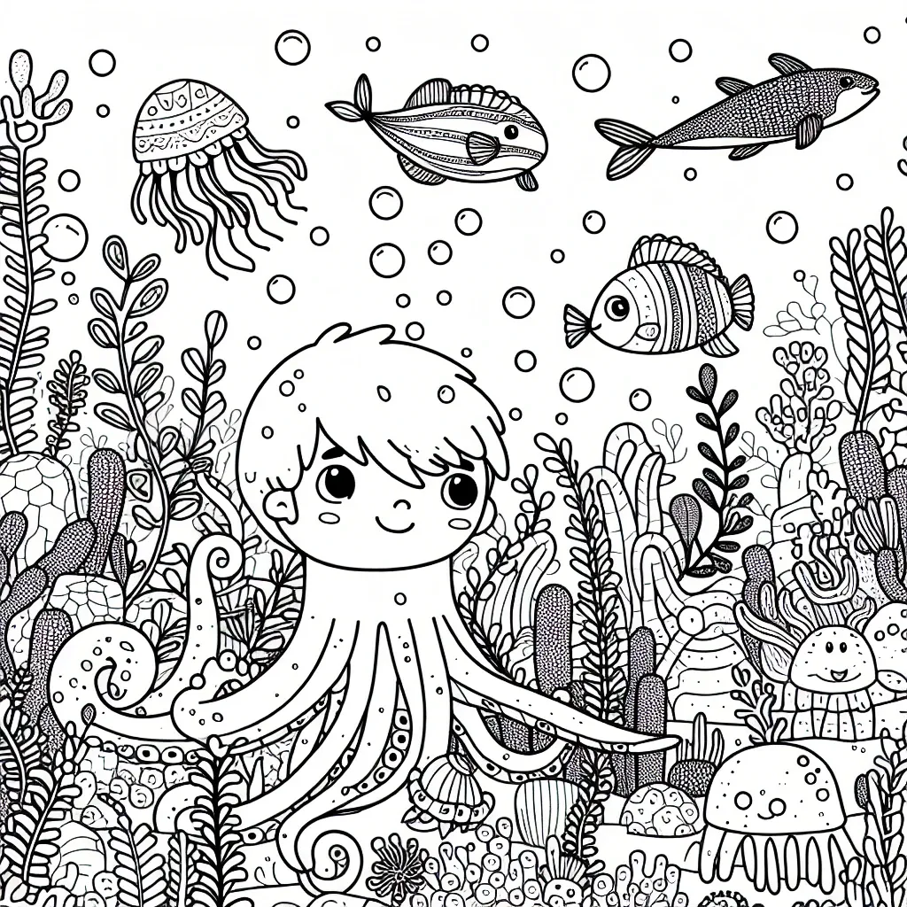 Get Creative with our Luca Coloring Page Collection for Kids!