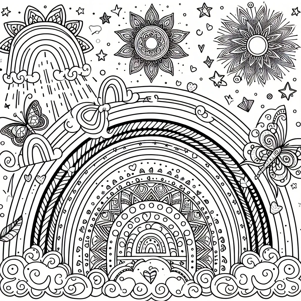 Get Creative with Our Rainbow High Coloring Page Collection!