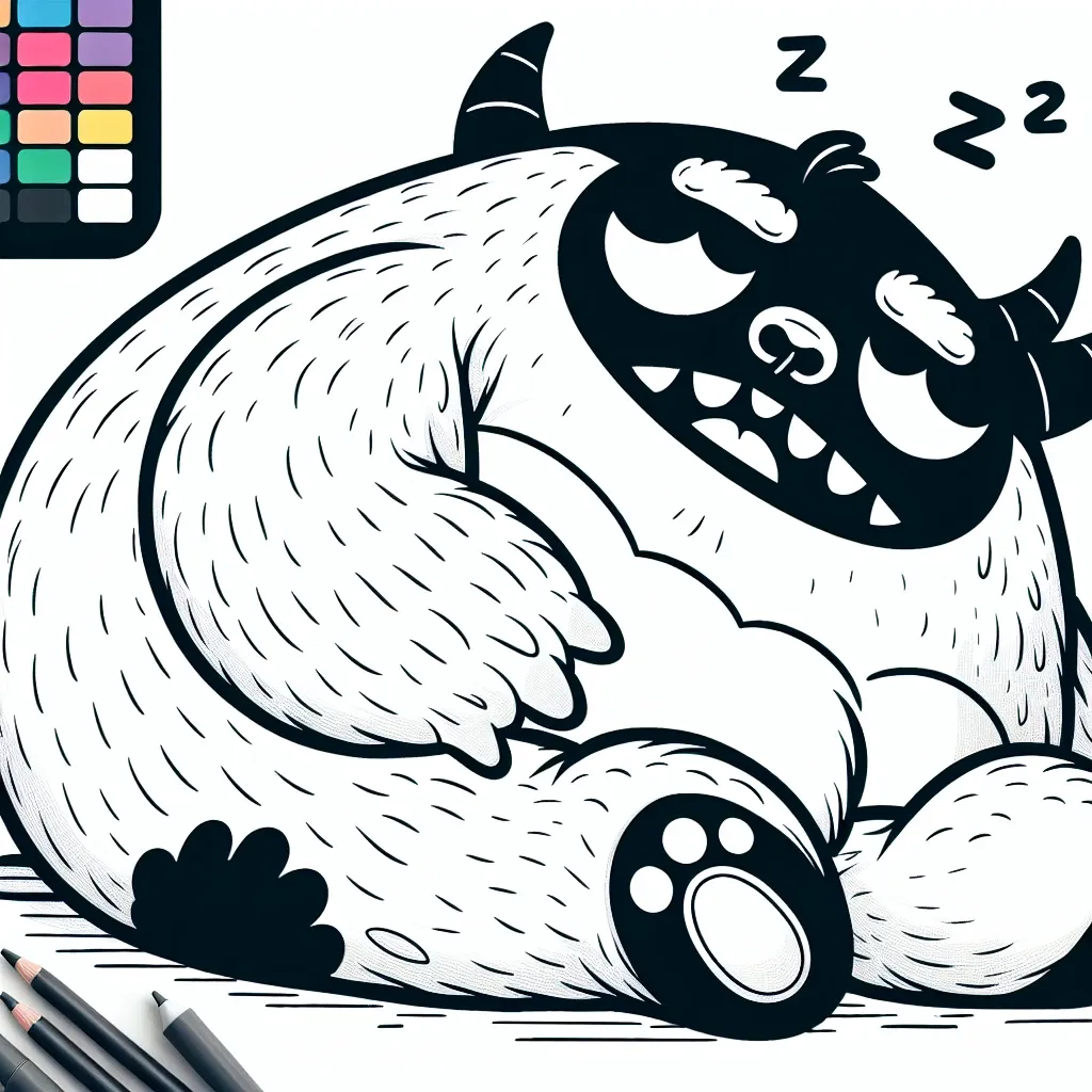 Get Your Hands on the Best Snorlax Coloring Page for Pokemon Fans!