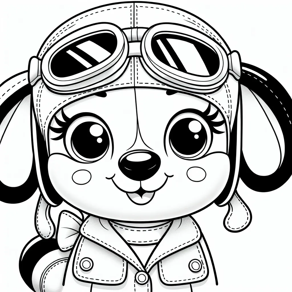 Unleash Your Creativity with a Skye Coloring Page from Paw Patrol!