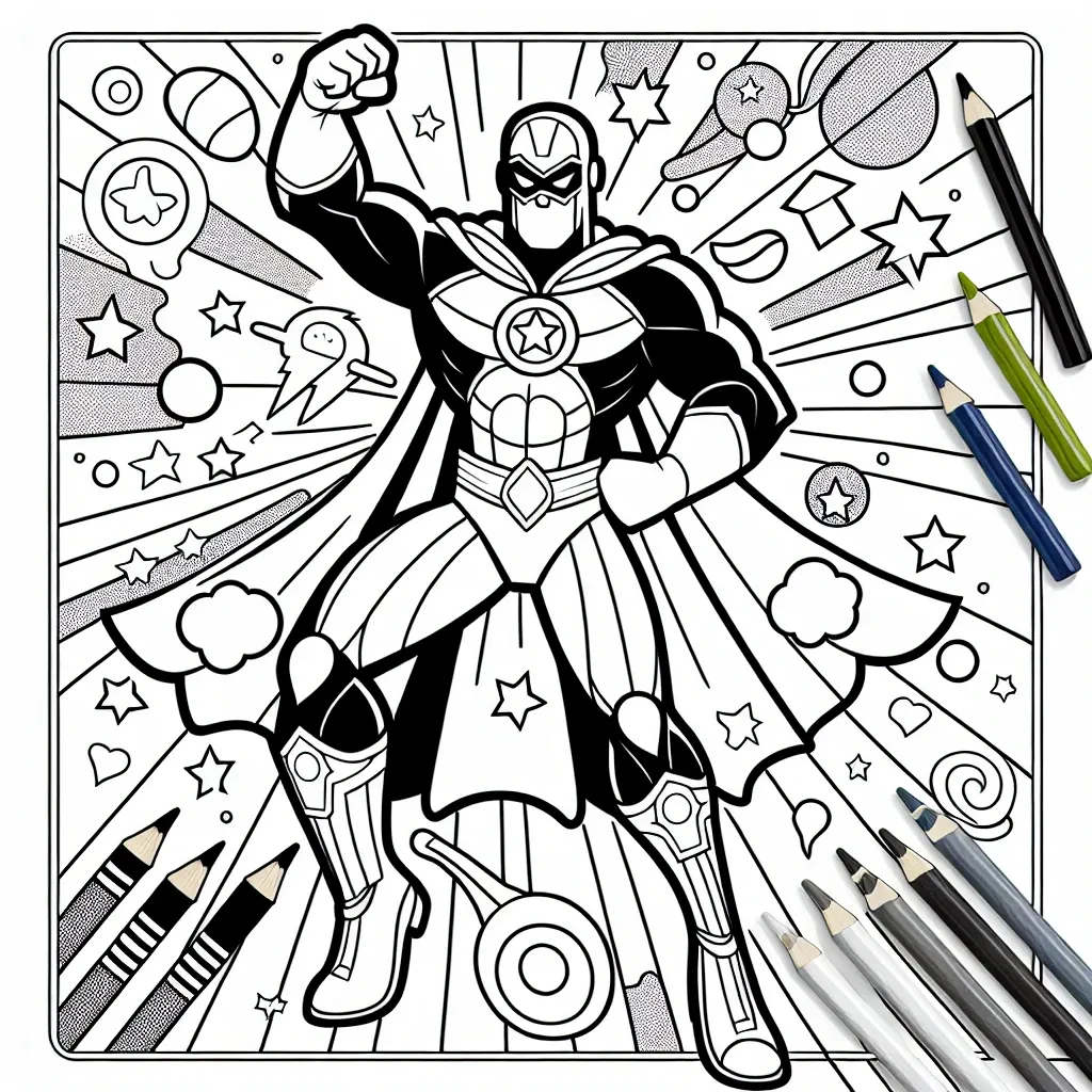 Unleash Your Inner Superhero with Marvel Coloring Pages!