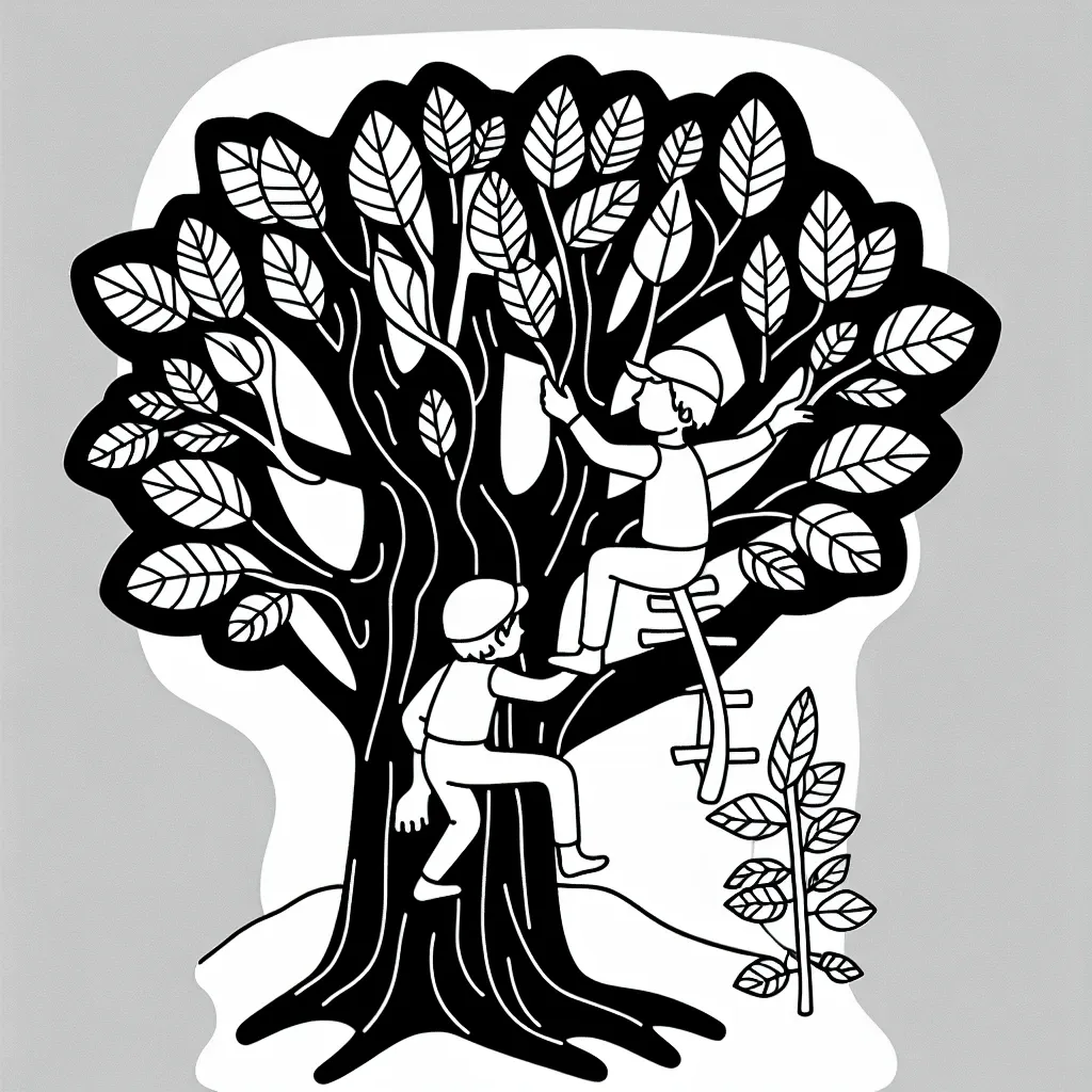 Explore Fun and Engaging Zacchaeus Coloring Pages for Kids on Our Site