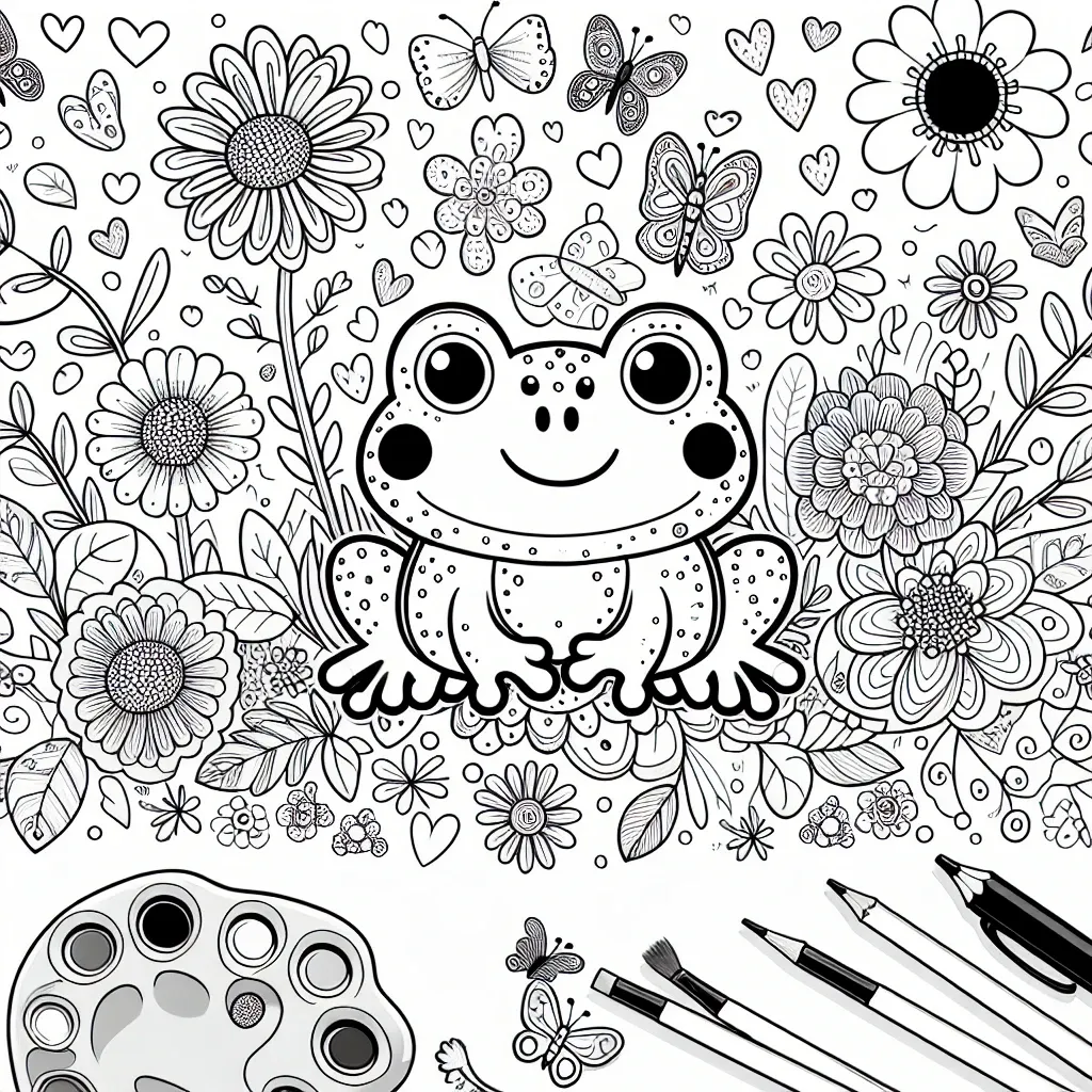 Unleash Your Creativity with Our Printable Toad Coloring Page Collection!