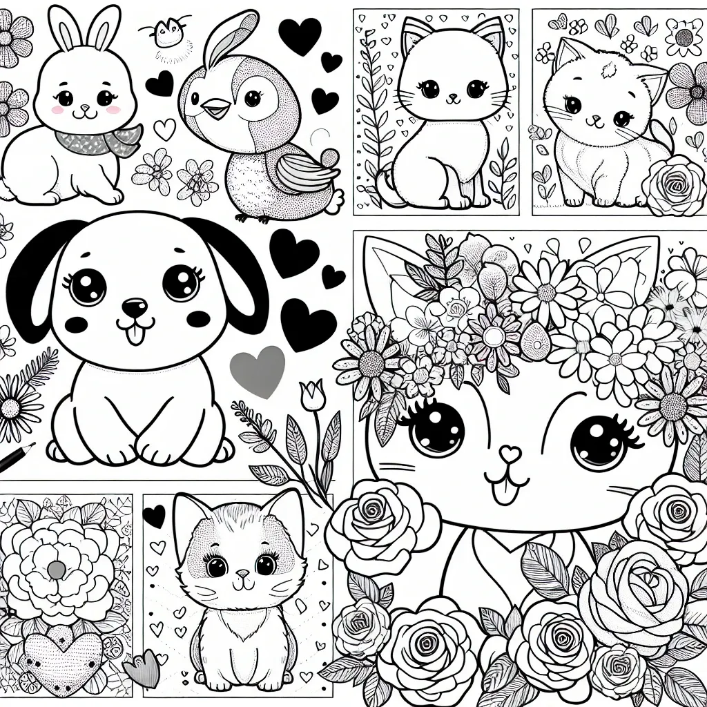 10 Beautiful and Fun Coloring Pages for Girls to Enjoy – Perfect for a Relaxing Day!