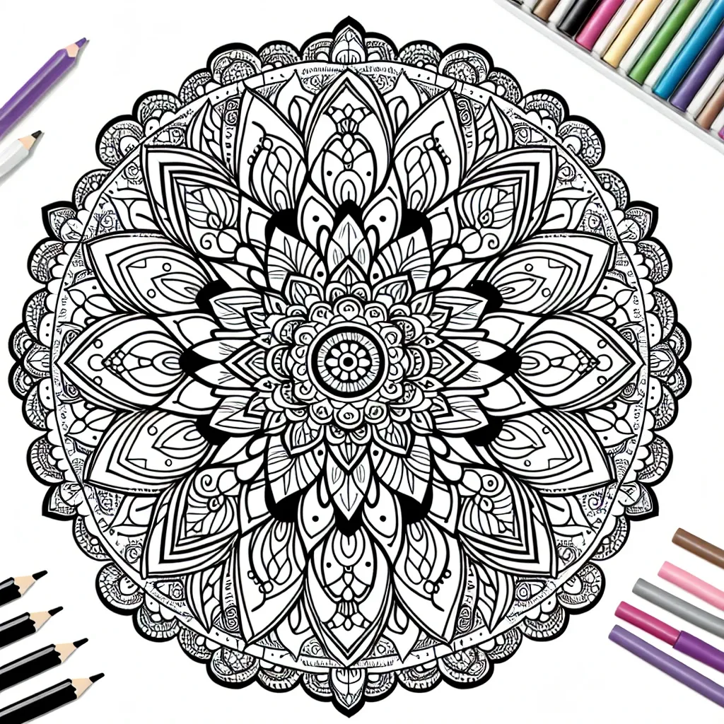 Get Creative with Our Number 1 Coloring Page – Perfect for Kids and Adults!