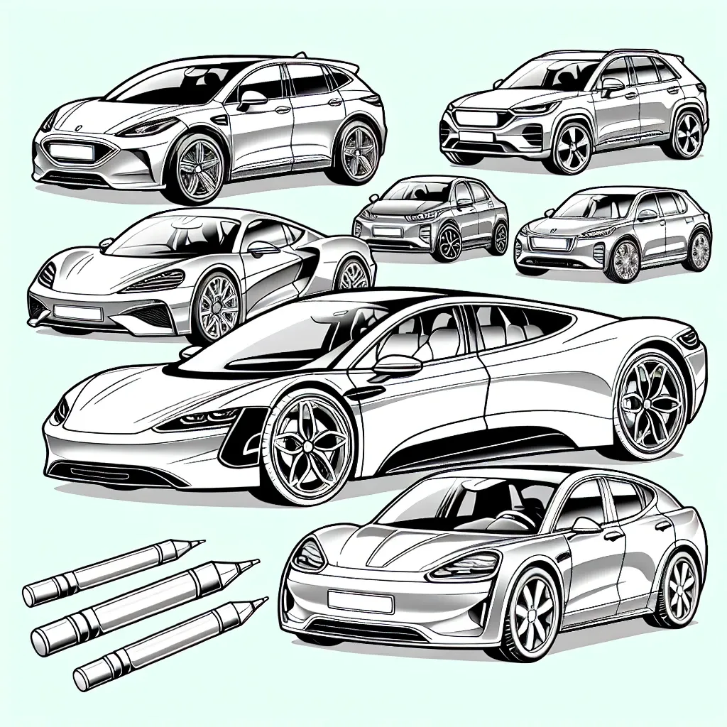 Unleash Your Creativity with Our Tesla Coloring Page Collection!