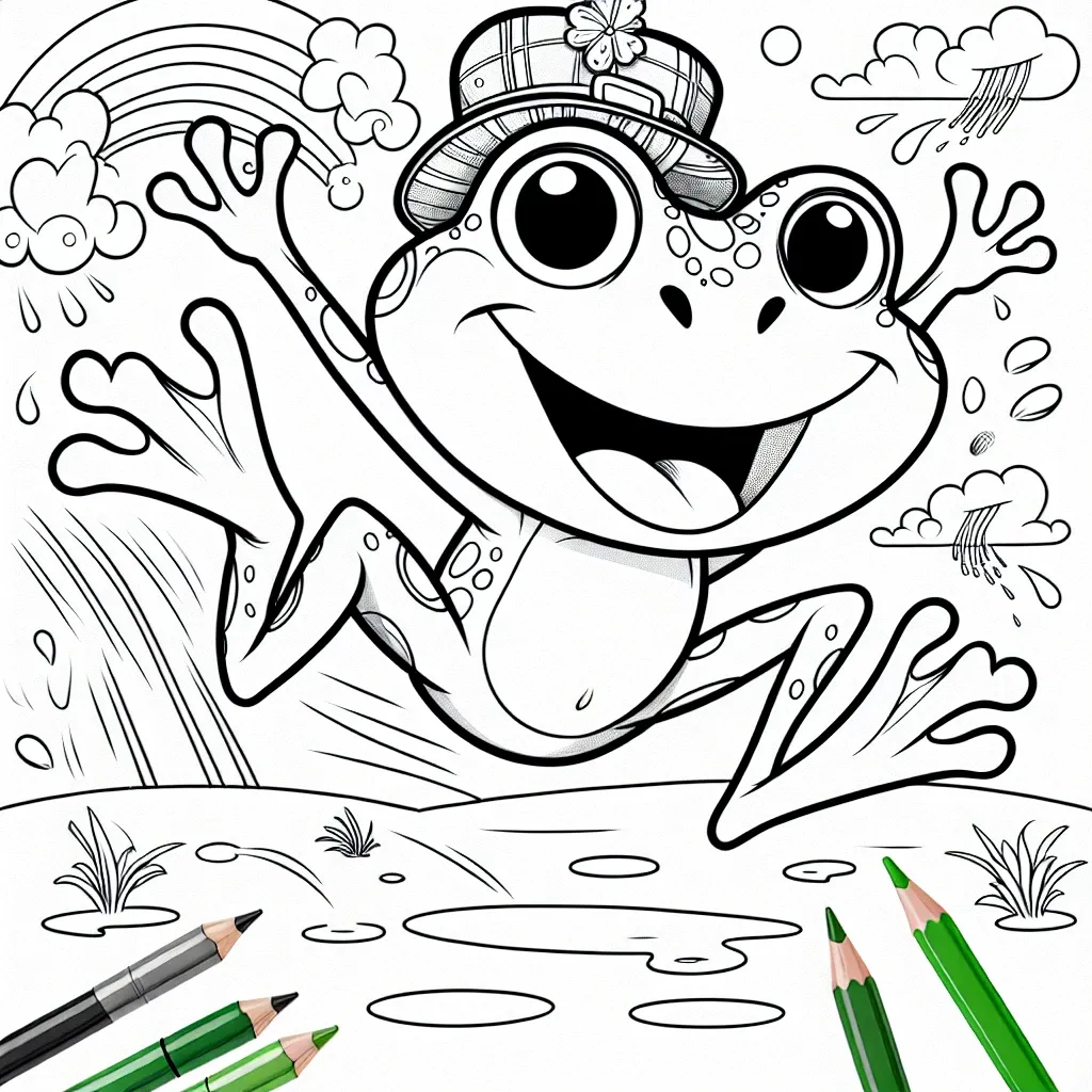 Celebrate Leap Day with a Fun Leap Day Coloring Page!