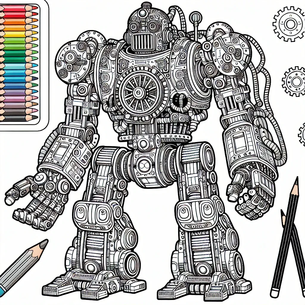 Unleash Your Creativity with Our Transformer Coloring Pages!