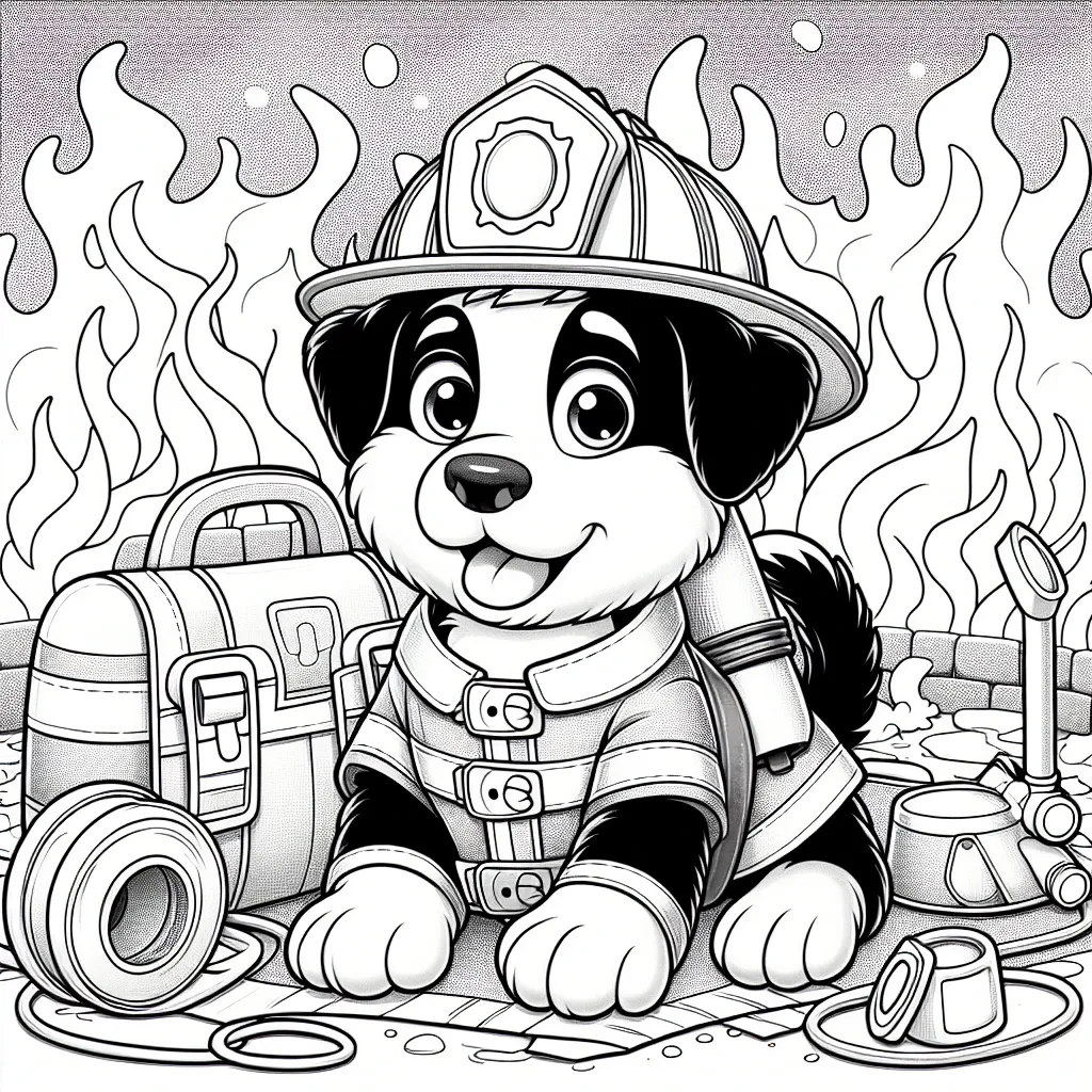 Get Creative with Marshall Paw Patrol Coloring Page: A Fun Activity for Kids!