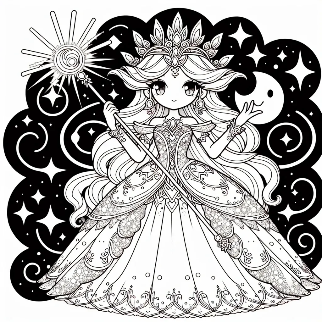 Free Printable Rosalina Coloring Page: Bring Nintendo’s Magical Princess to Life with Color!