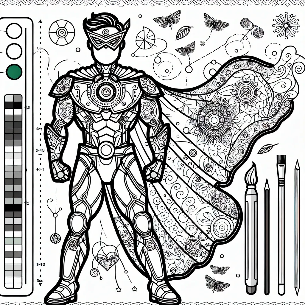 Get Creative with Our Titan TV Man Upgraded Coloring Page – Perfect for Kids and Adults!