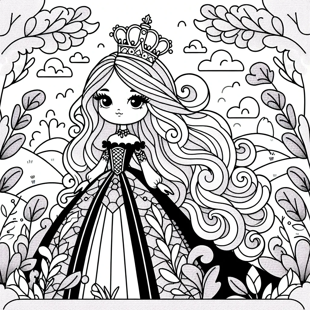 Get Creative with Our Princess Peach Coloring Page Printable – Perfect for Fans of the Mushroom Kingdom!