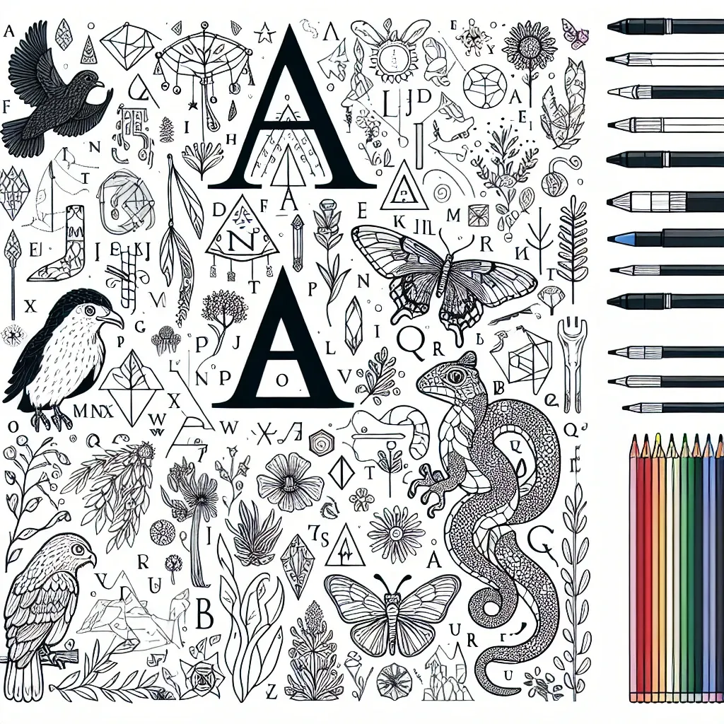 Explore the Fascinating World of Alphabet Lore with Our Coloring Pages!