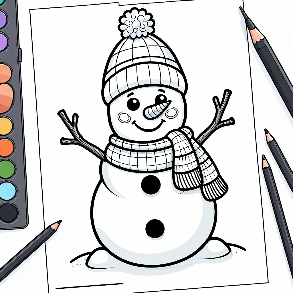 Free Olaf Coloring Page: Bring the Magic of Frozen to Life!