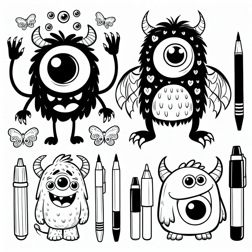 Get Spooky with our Monster High Coloring Pages for Kids!