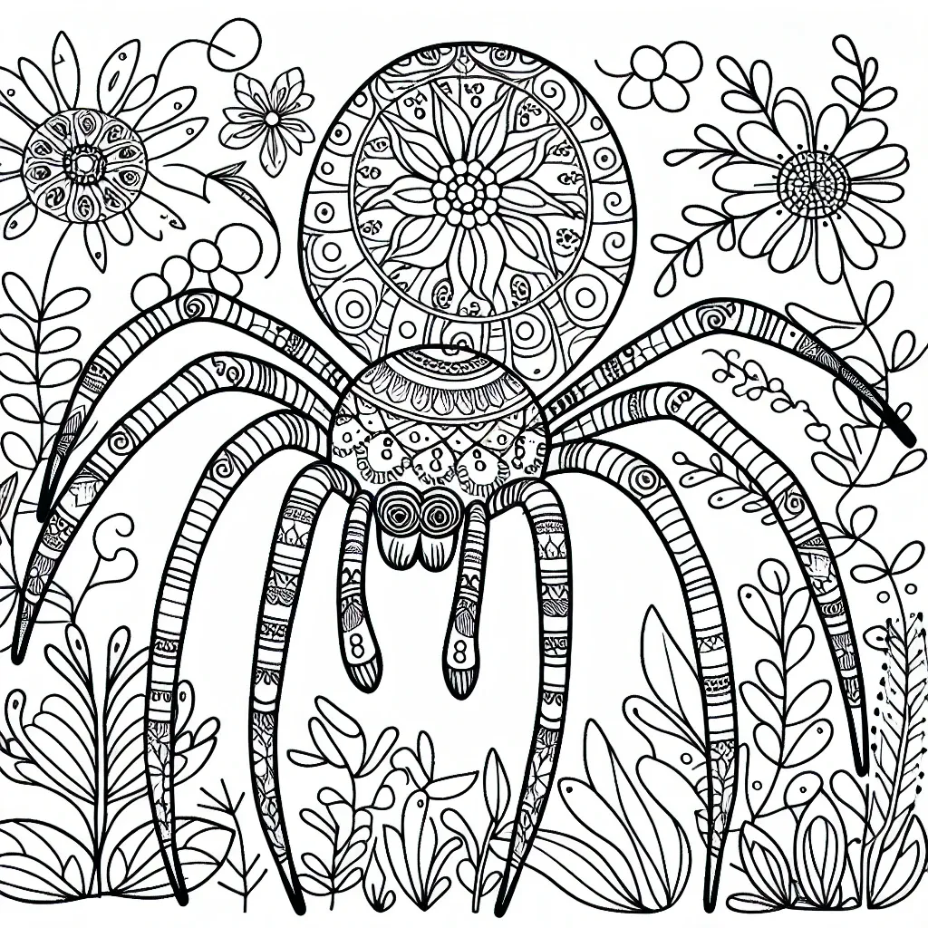 Get Creative with Our Mommy Long Legs Coloring Page – Fun for Kids of All Ages!