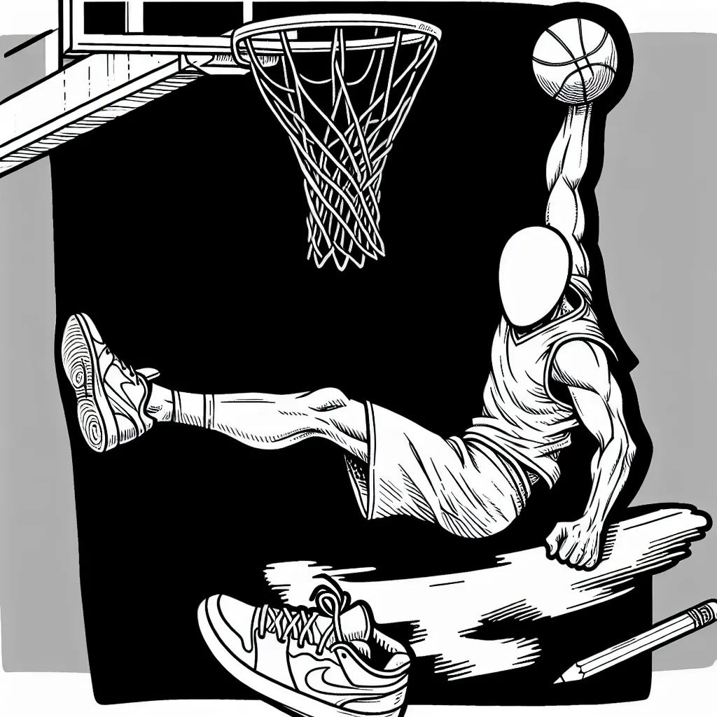 Get Creative with Our Ja Morant Coloring Page: A Slam Dunk Activity for Basketball Fans!